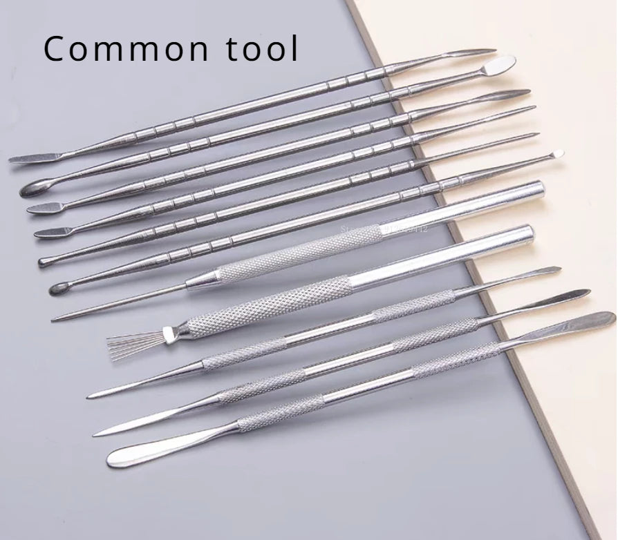 6-16 Pieces/set of Ultra Light Clay Doll Face Fine Sculpture Tools DIY Polymer Clay Animation Cartoon Character Sculpting Tools