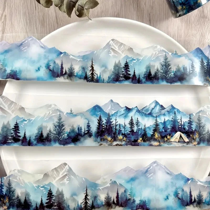 JIANQI 45mm*2m 1pcs/lot Decorative Adhesive tapes trail Scrapbooking DIY Scrapbooking Stickers