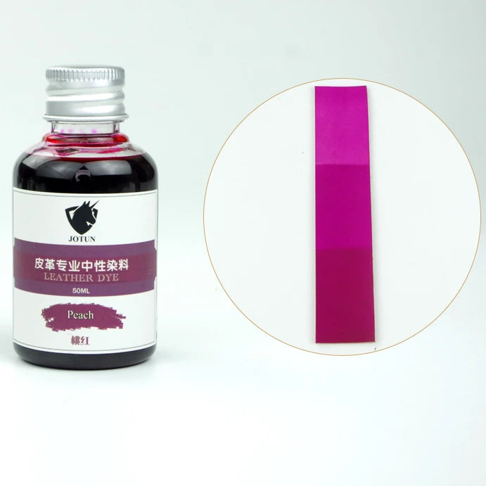 50ml Leather Color Changing Dye DIY Leather Painting Paint Adjustable Color Dilution Painted Graffiti Alcohol Dye Leather Goods