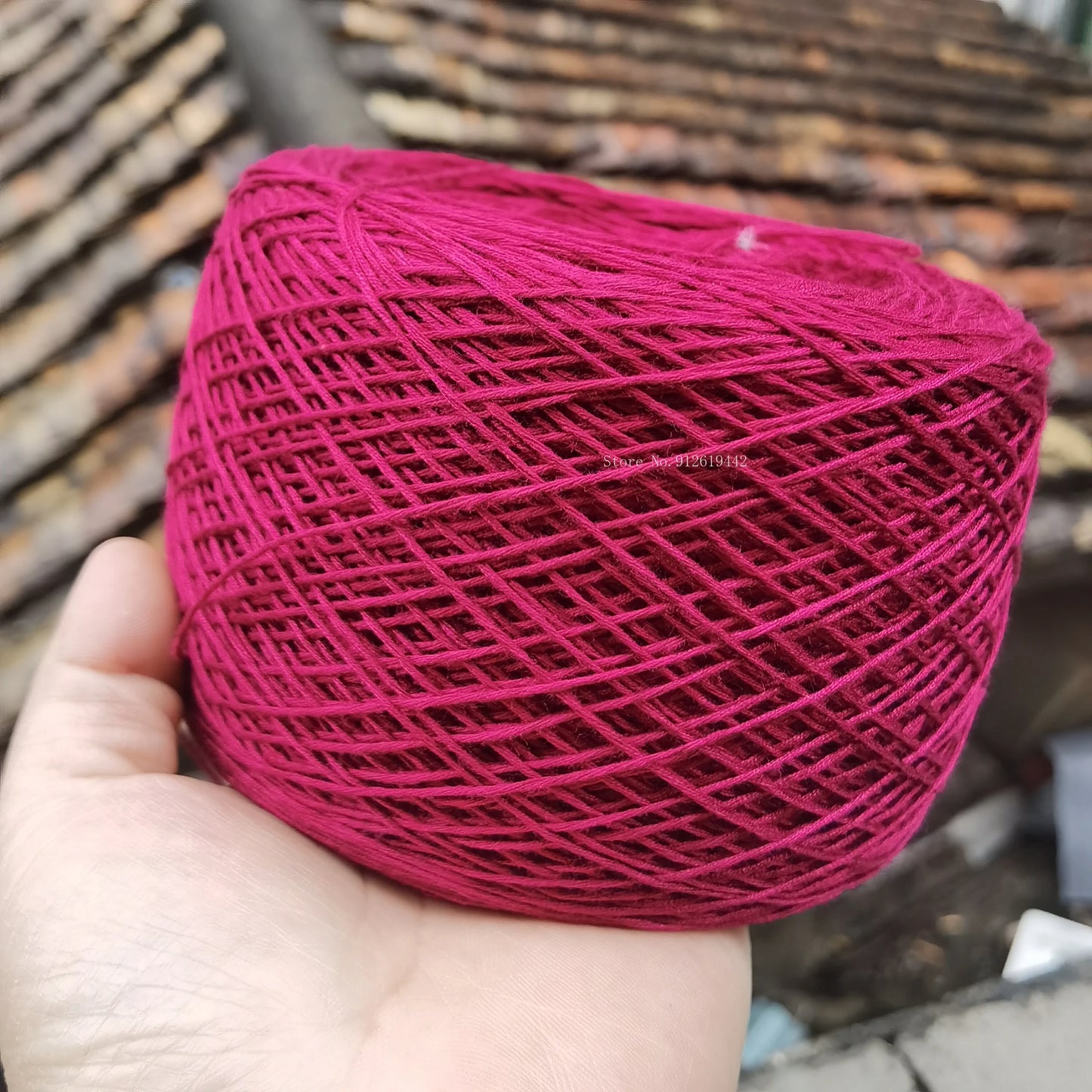 250g/ Ball Cotton Pure Cotton Lace Baby Skin-friendly Wool Thread DIY Hand-woven Air Conditioning Cape/short Sleeve Materials