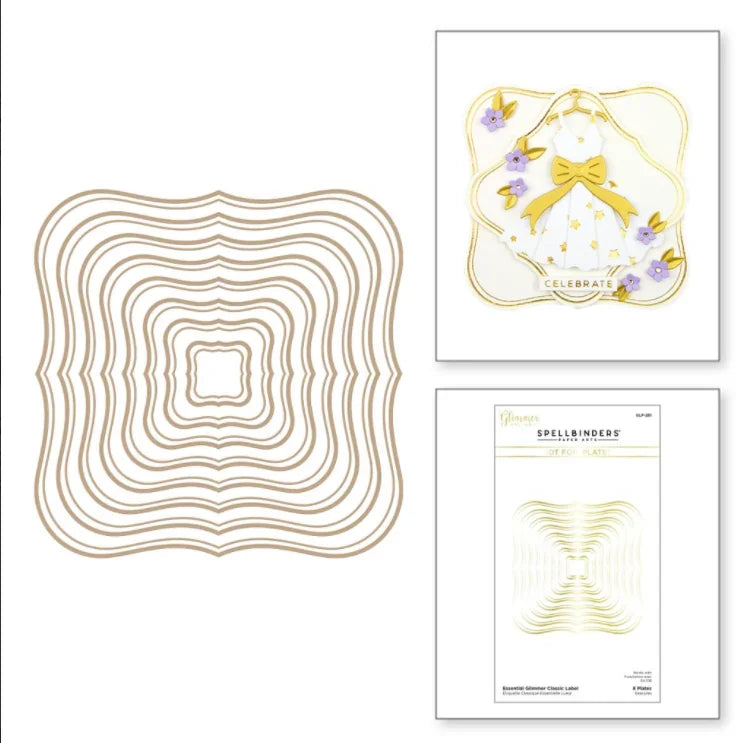 Circle Square 2025 New Metal Cutting Dies For Diy Scrapbooking Crafts Maker Photo Album Template Handmade Decoration