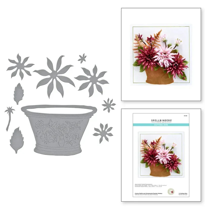 Potting Frame Tree Leaf 2025 NEW Cutting Dies Scrapbook Diary Decoration Stencil Embossing Template DIY Greeting Card Handmade