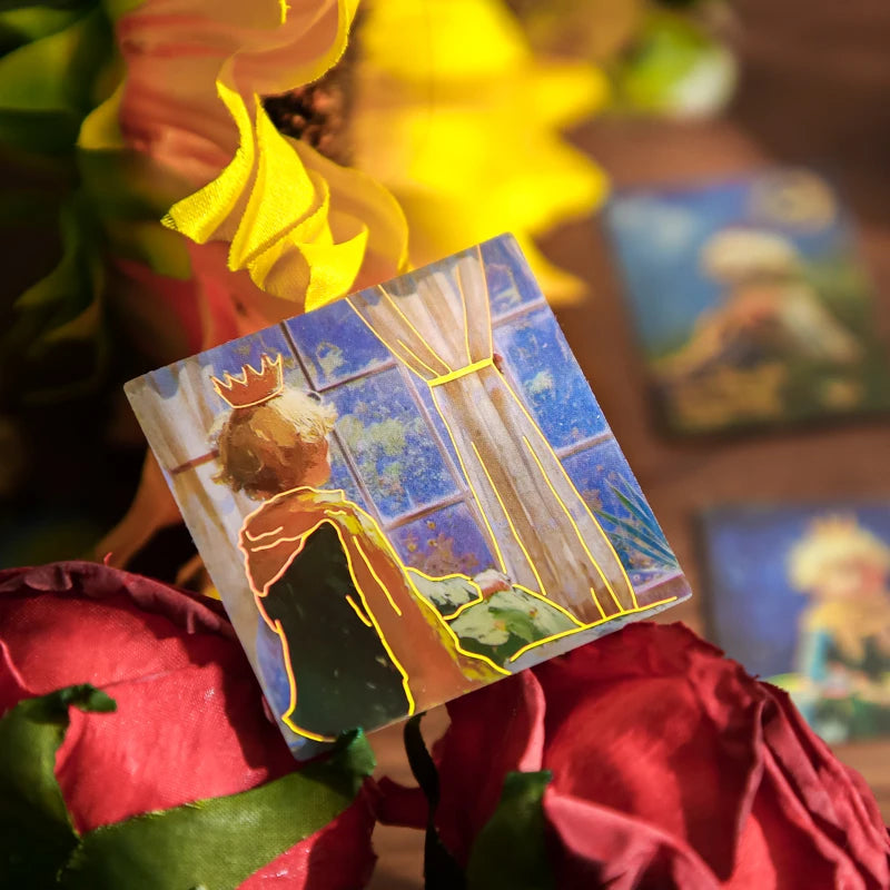 30 Pcs The Little Prince series PVC waterproof sticker for DIY scrapbooking Journal Photo Album Decoration Materials Stickers