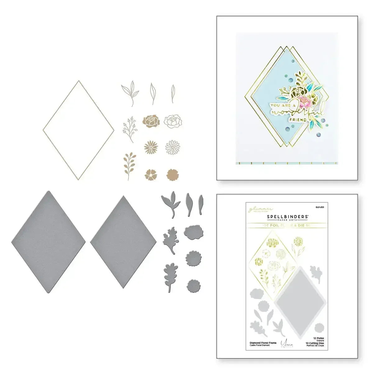 SP Flower 2025 NEW Cutting Dies Scrapbook Diary Decoration Stencil Embossing Template DIY Greeting Card Handmade