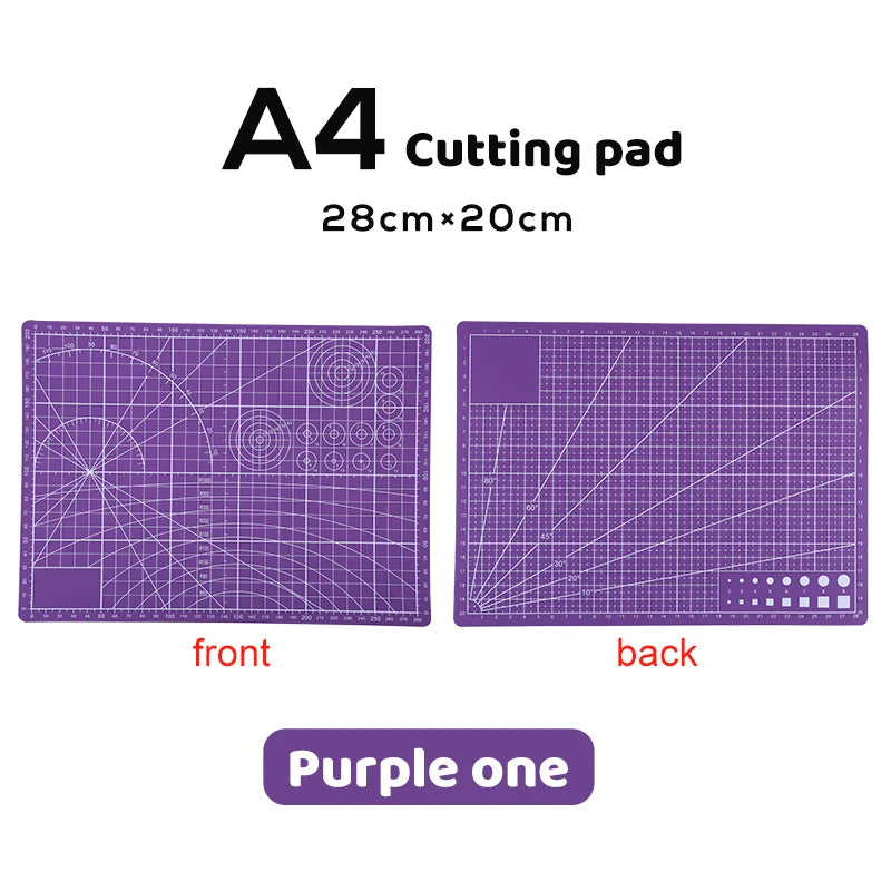 A4 Multifunctional Handicraft Art Engraving Board Cutting Mat DIY Paper Carving Pad High Elasticity Toughness Durable