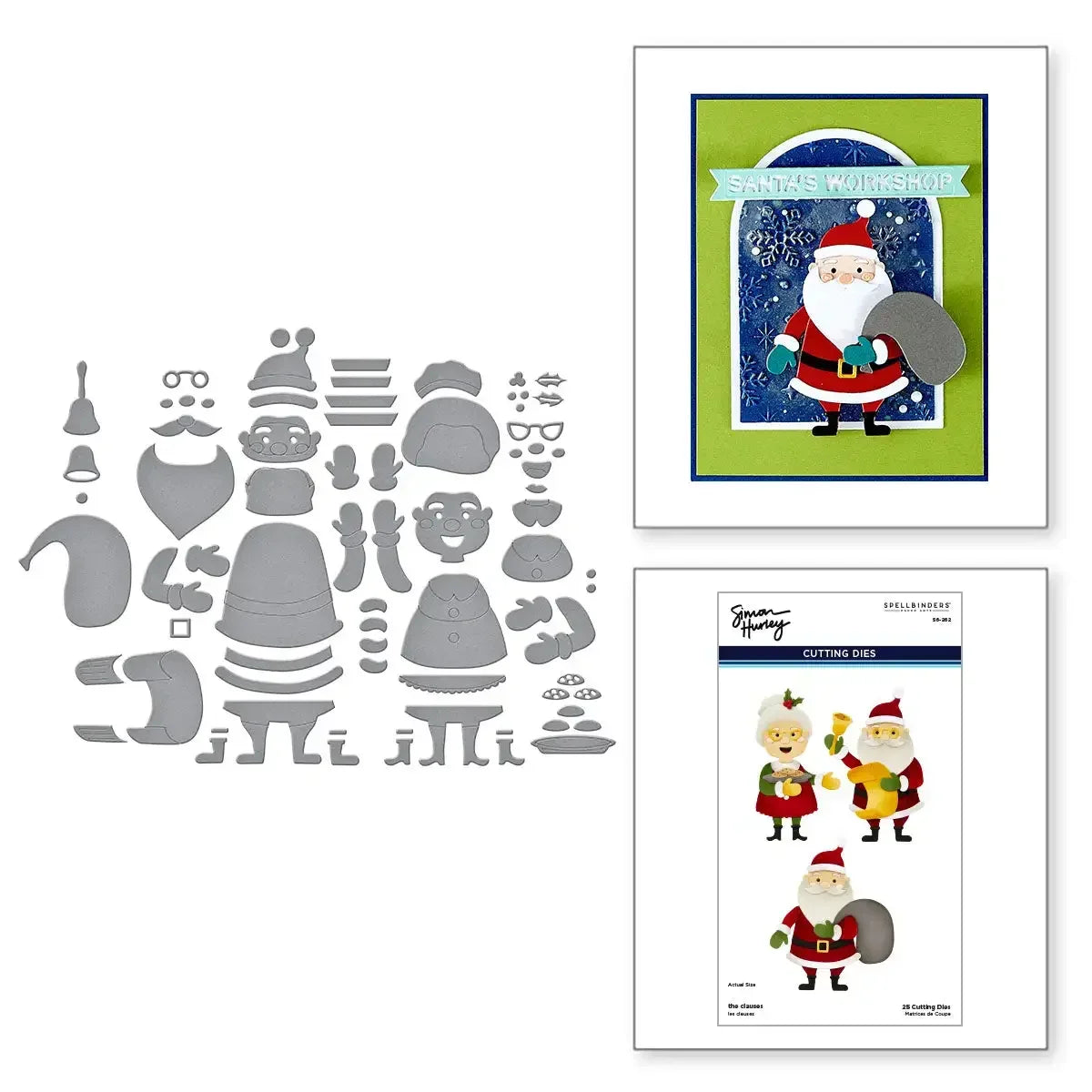 Christmas Collection Part-1 2025 New Metal Cutting Dies For Scrapbook Diary Decoration Embossing Template Diy Greeting Card