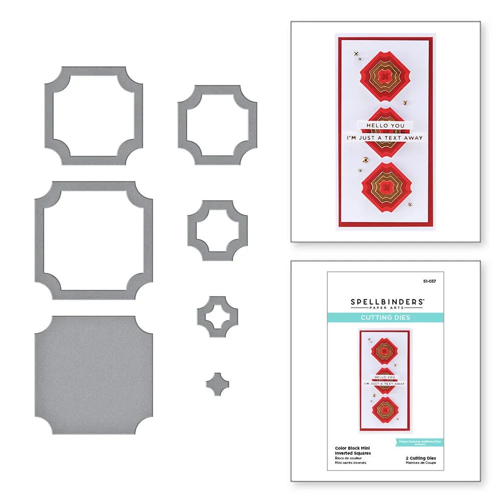 Raindrops and Triangles Pop-Up Stand-Up Dies Scrapbook Diary Decoration Stencil Embossing Template DIY Greeting Card Handmade