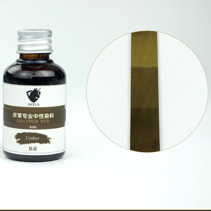 50ml Leather Color Changing Dye DIY Leather Painting Paint Adjustable Color Dilution Painted Graffiti Alcohol Dye Leather Goods