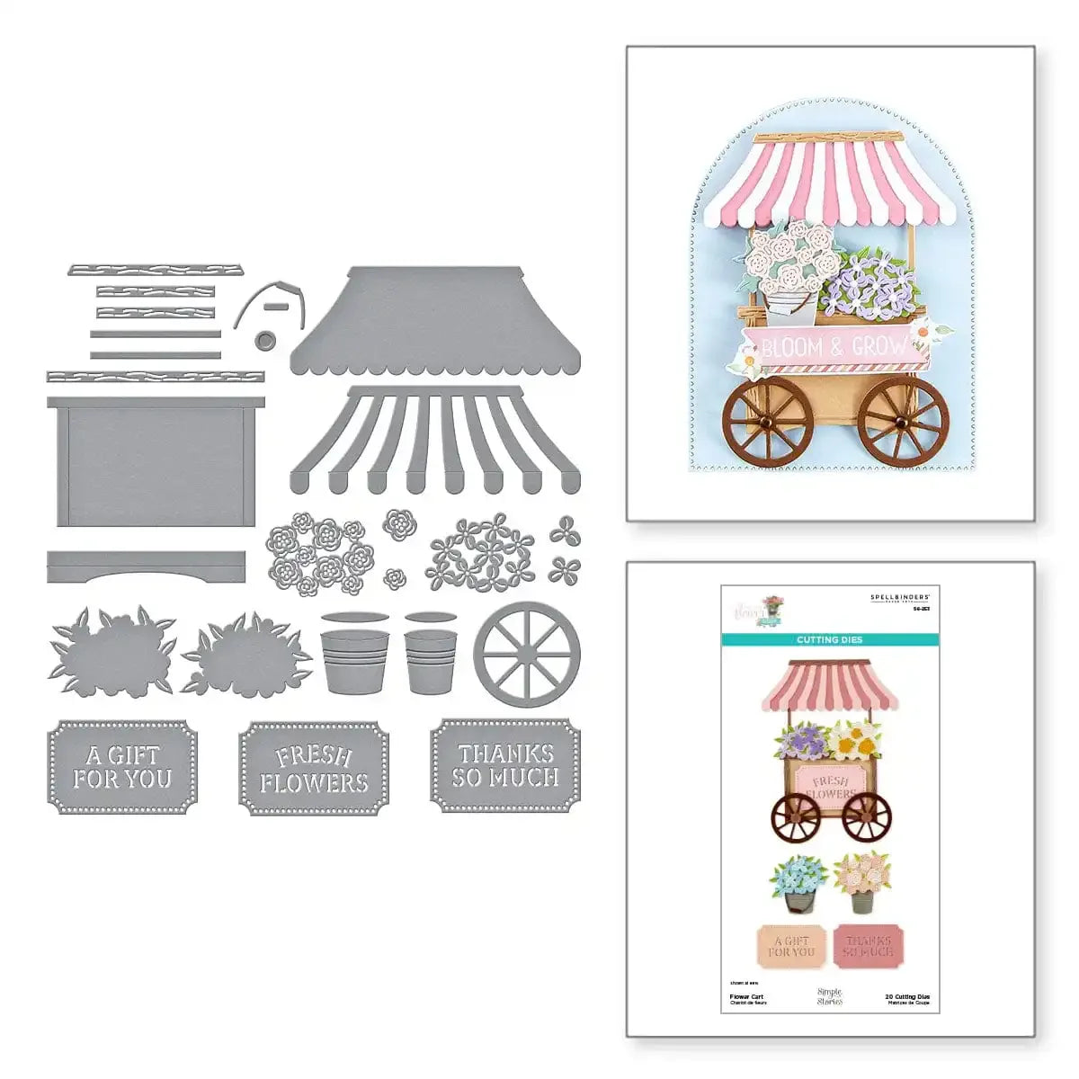 Flower Cart 2025 New Metal Cutting Dies For Diy Scrapbooking Crafts Maker Photo Album Template Handmade Decoration