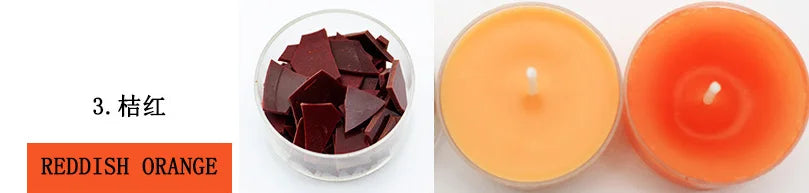 34-color candle dye diy scented candle making pigment flake soy wax pigment color block soy candle making kit diy supplies
