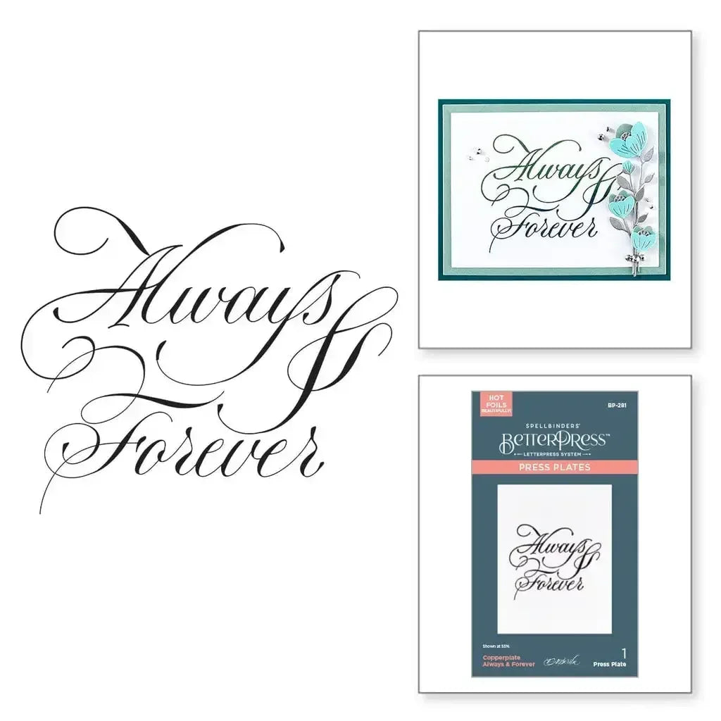 Sending Love Always & Forever 2025 New Hot Foil For Diy Scrapbooking Crafts Maker Photo Album Template Handmade Decoration