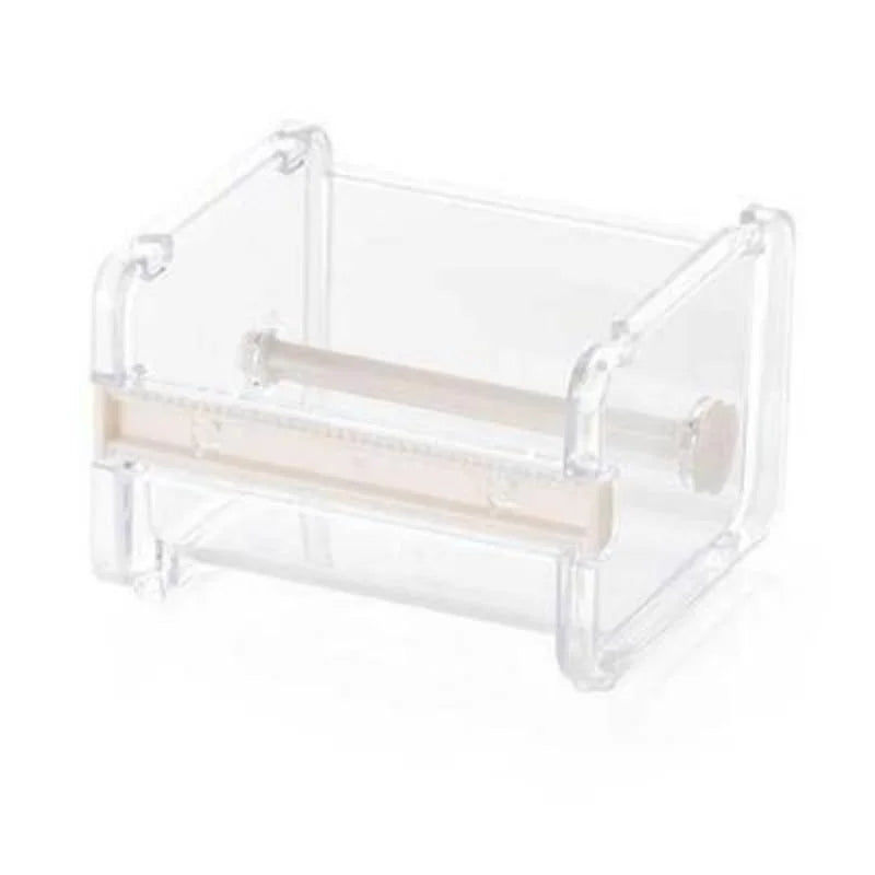 Creative Washi Tape Cutter Set Tape Tool Transparent Tape Holder Tape Dispenser School Supplies Office Stationery for Student