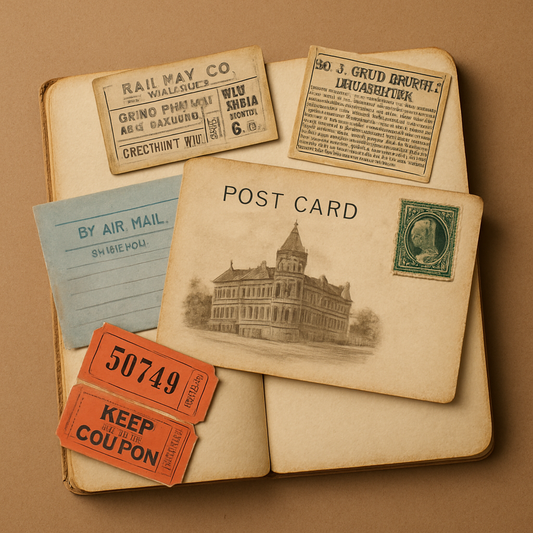 Creative Ways to Use Vintage Ephemera