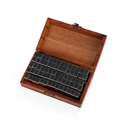 JIANWU Multiple Vintage Trend Series Wooden Journal Stamps Creative Letters And Numbers Seal DIY Student Stationery Supplies