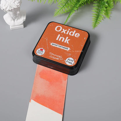 Oxidized Water-based Ink Pad Smearing Art Magazine Manual Ledger Seal DIY Envelope/Birthday Greeting Card Decorative Pigment