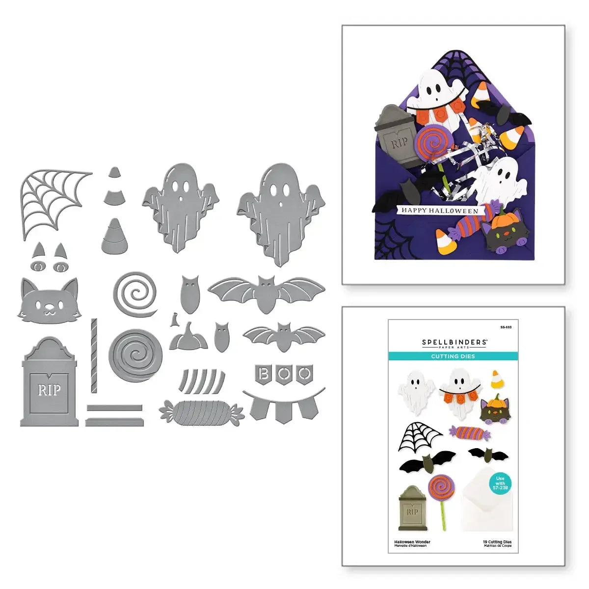 Halloween Party 2025 NEW Cutting Dies Scrapbook Diary Decoration Stencil Embossing Template DIY Greeting Card Handmade