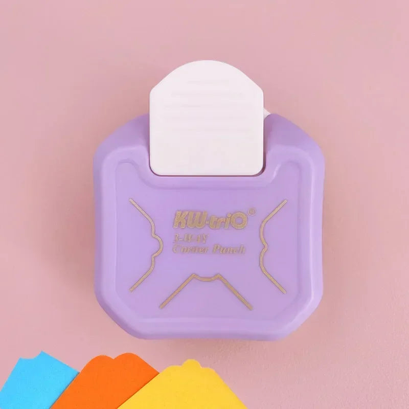 3 Way Corner Rounder Punch, 4mm, 7mm, 10mm 3 in 1 Corner Cutter for Card Making, Laminate, Cardstock, Scrapbooking