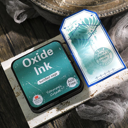 Oxidized Water-based Ink Pad Smearing Art Magazine Manual Ledger Seal DIY Envelope/Birthday Greeting Card Decorative Pigment