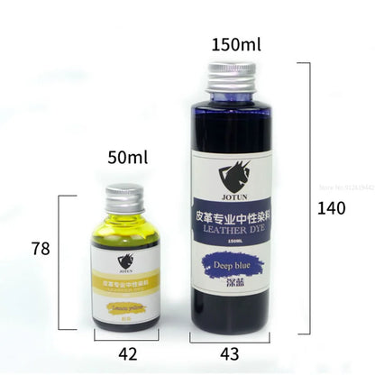 50ml Leather Color Changing Dye DIY Leather Painting Paint Adjustable Color Dilution Painted Graffiti Alcohol Dye Leather Goods