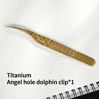 JIANWU Stainless Steel High Density Grafting Tweezers Journal Collage Tool Creative DIY Student Supplies Stationery