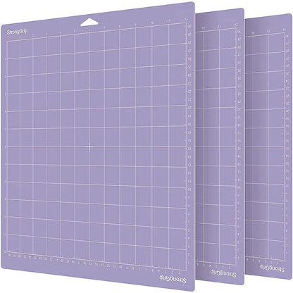 1/3pcs Mixed Color Engraving Machine Base Plate Cutting Mat for Cricut/cameo 4 with Adhesive Pvc Cutting Mats 33x35cm