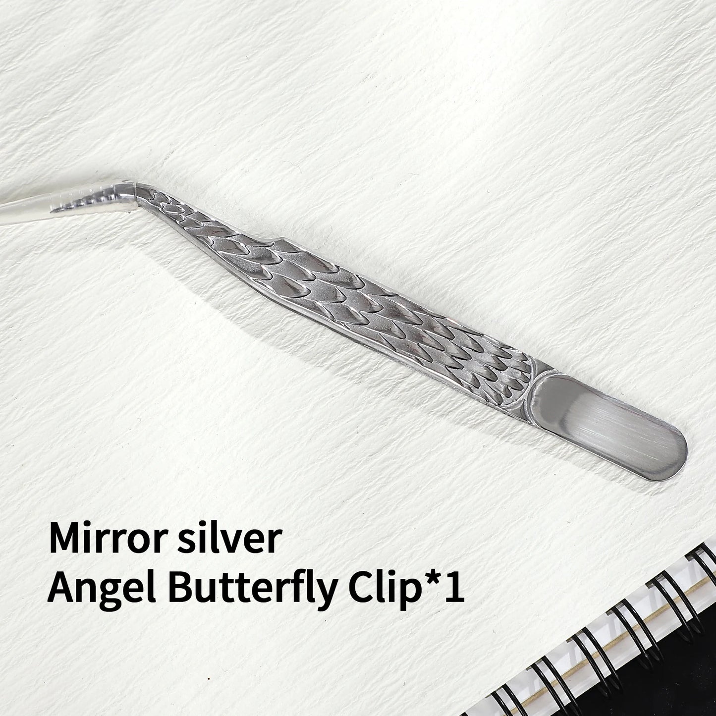 JIANWU Stainless Steel High Density Grafting Tweezers Journal Collage Tool Creative DIY Student Supplies Stationery