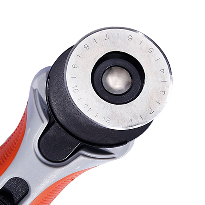 45mm Patchwork Roller Wheel Knife Cloth Cutting Knife Leather Paper Fabric Craft Fabrics Rotary Cutter Sewing Accessories