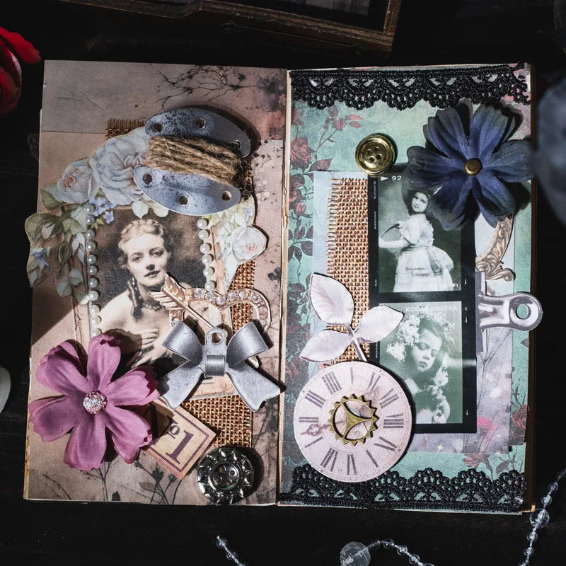 JIANQI 30 pcs Garden material paper Decorative Scrapbooking Diary Album Creativity hand made junk journal supplies