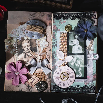 JIANQI 30 pcs Garden material paper Decorative Scrapbooking Diary Album Creativity hand made junk journal supplies