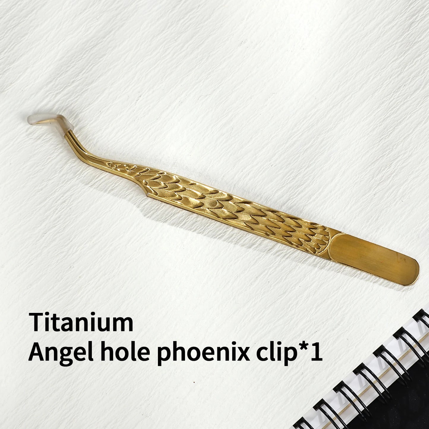 JIANWU Stainless Steel High Density Grafting Tweezers Journal Collage Tool Creative DIY Student Supplies Stationery
