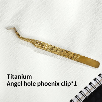 JIANWU Stainless Steel High Density Grafting Tweezers Journal Collage Tool Creative DIY Student Supplies Stationery
