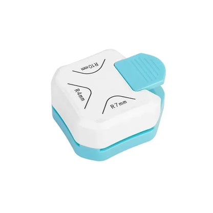 3 Way Corner Rounder Punch, 4mm, 7mm, 10mm 3 in 1 Corner Cutter for Card Making, Laminate, Cardstock, Scrapbooking
