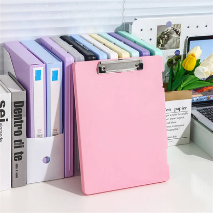 1pc Multi-Functional A4 Clipboard Document Holder - File Organizer with Sturdy Acrylic Board Clip for Office, School