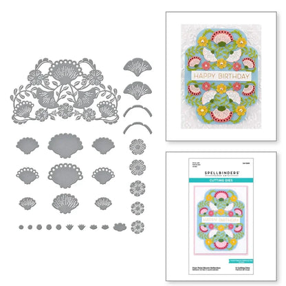 Beautiful Flowers 2025 New Metal Cutting Dies For Diy Scrapbooking Crafts Maker Photo Album Template Handmade Decoration