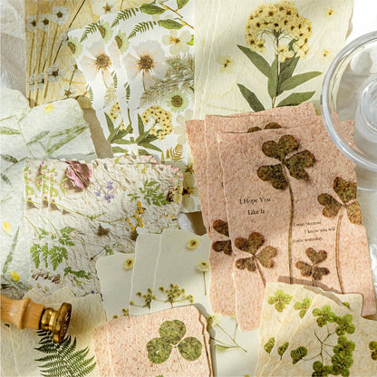 30pcs Creative Scrapbook Vintage Materials Paper Combo Kit DIY Junk Journal Collage Photo Album Retro Art paper