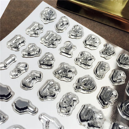JIANWU 1 Pcs Transparent Silicone Seal Retro Stamp Aircraft Tower Building Clear Stamps Office Supplies Stamps DIY Stationery