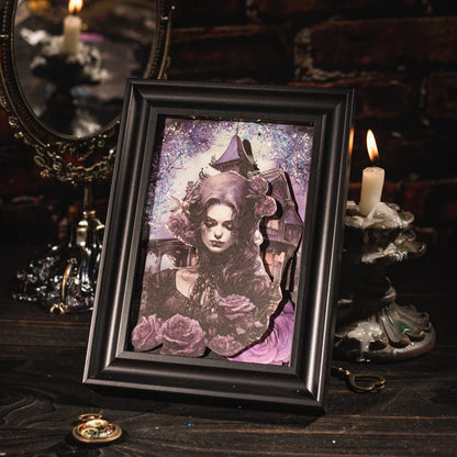 JIANQI 30 pcs/pack Gothic tale  Materials Paper Decorative Diy Diary Album Scrapbooking material junk journal supplies