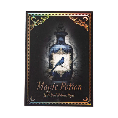 JIANQI 30 pcs magic material paper Creativity Background paper Diy Diary Album Scrapbooking junk journal supplies