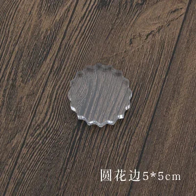 1pc Crystal acrylic stamp Transparent seal  creat Friend gift accessories  High quality plexiglass school Supplies  DIY