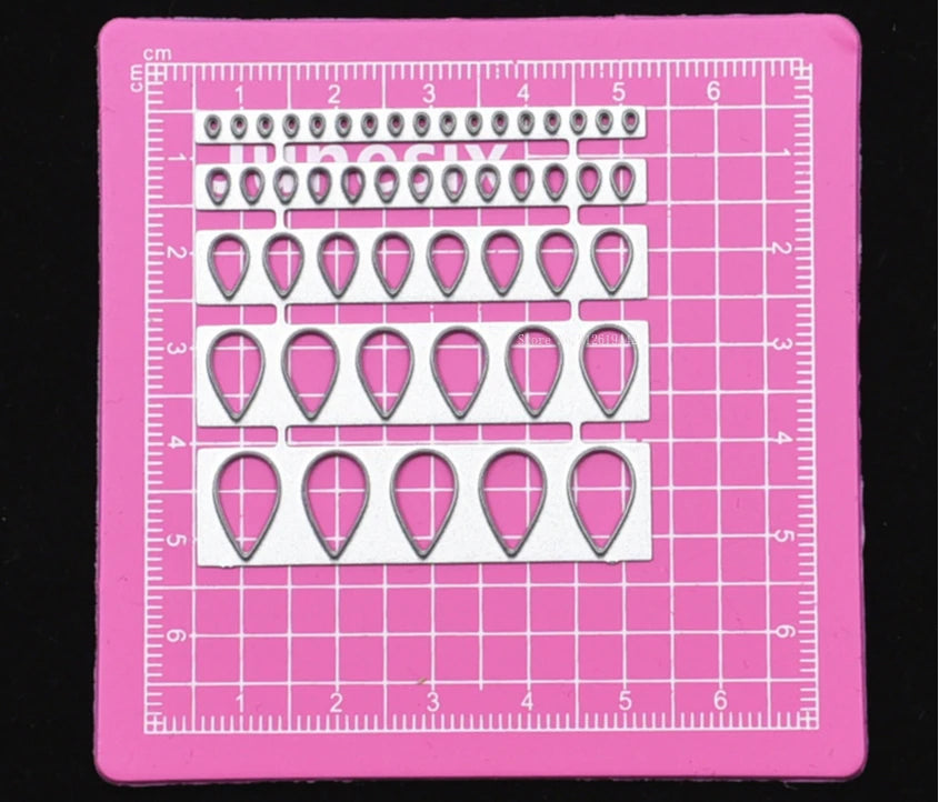 Ultralight Clay Geometry/petal Shape Carbon Steel Cutting Mold DIY Polymer Clay Animation Characters Clothing Decoration Tools