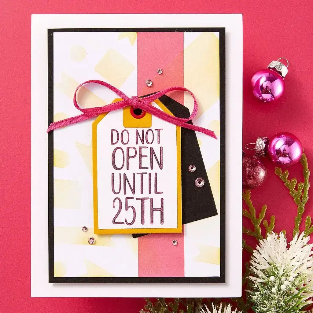Birthday Rectangles 2025 NEW Cutting Dies Scrapbook Diary Decoration Stencil Embossing Template DIY Greeting Card Handmade