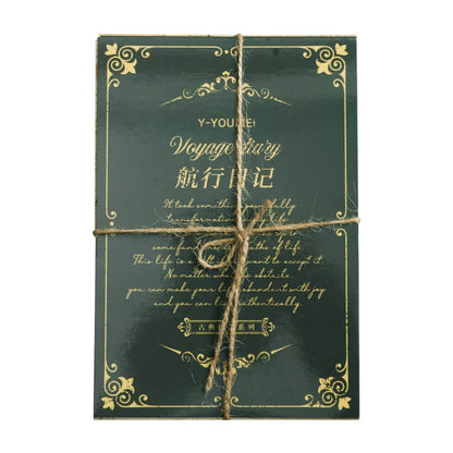 JIANQI 30pcs/pack Retro Material Paper Kit for DIY Scrapbooking Supplies Bullet Journaling Collage Junk Journal Material Paper