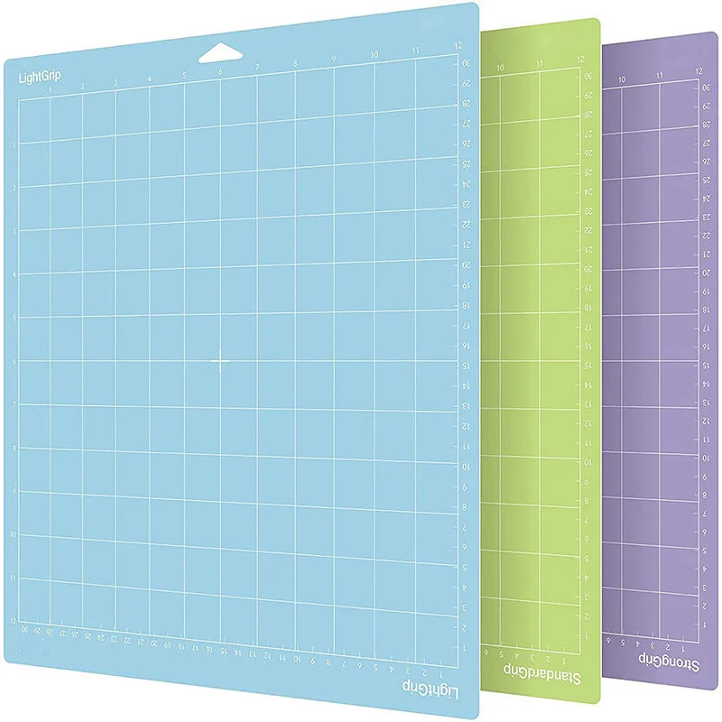 1/3pcs Mixed Color Engraving Machine Base Plate Cutting Mat for Cricut/cameo 4 with Adhesive Pvc Cutting Mats 33x35cm