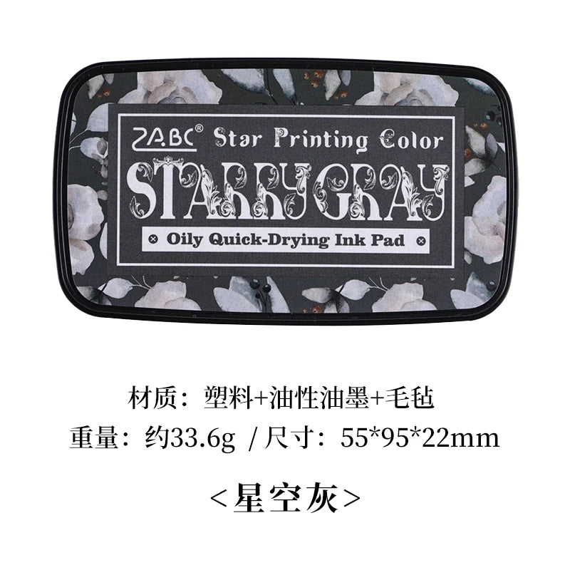 Colorfull Multicolor Ink Pad Planner Stamps Art Scrapbook Student Supplies Self Ink Stamp Inkpad School Accessories Stationery