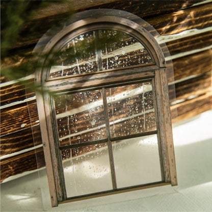 JIANQI 20pcs/pack Window Landscape Stickers Decor Junk Journal DIY Srapbooking Collage Stationery PET Scrapbook supplies