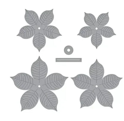 Flower 2025 NEW Cutting Dies Scrapbook Diary Decoration Stencil Embossing Template DIY Greeting Card Handmade