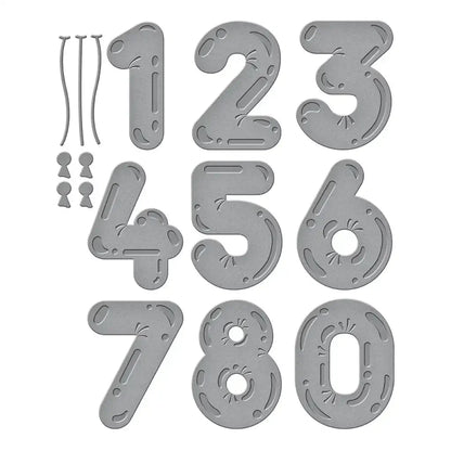 Etched Wishing Arch Label 2025 NEW Cutting Dies Scrapbook Diary Decoration Stencil Embossing Template DIY Greeting Card