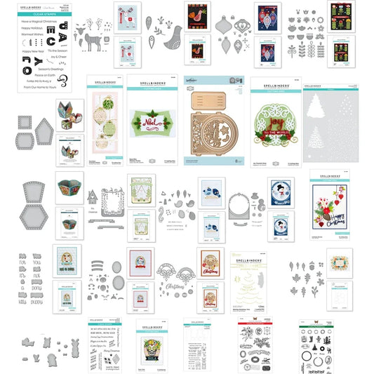 Frame 2025 NEW Cutting Dies Scrapbook Diary Decoration Stencil Embossing Template DIY Greeting Card Handmade