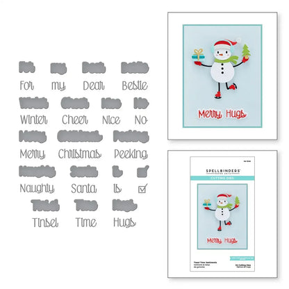 Christmas Collection Part-1 Socks 2025 New Metal Cutting Dies Scrapbook Diary Decoration Embossing Template Diy Greeting Card
