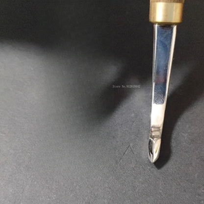 Leather Product Shaping Trimming Edge Pressing Line and Groove Expanding Tool DIY Leather Craft Edge Line Making Auxiliary Tool